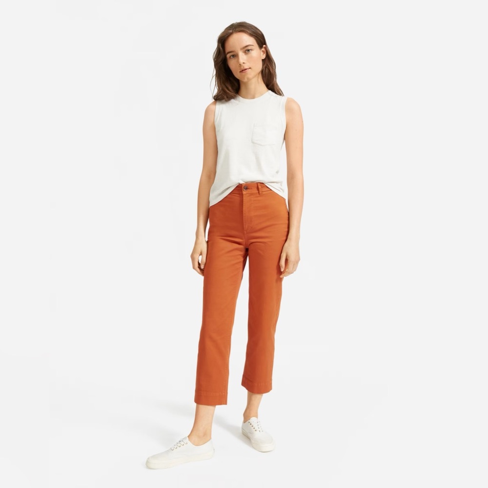 Everlane The Lightweight Straight-Leg Crop- Size 32